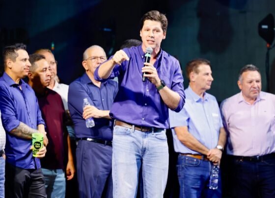 Em Bela Vista, Daniel Vilela anuncia início da pavimentação da GO-147