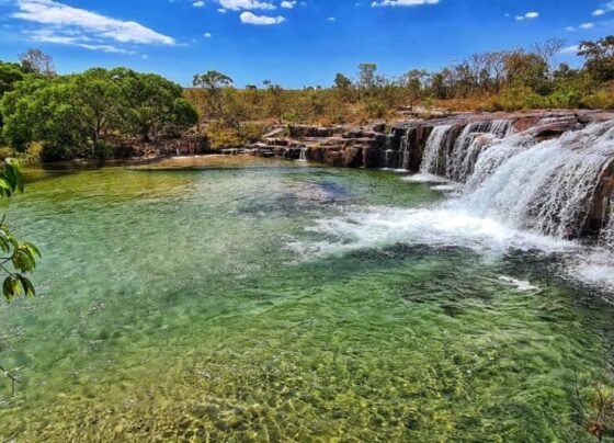 Cachoeira Santa Helena em Caiapônia