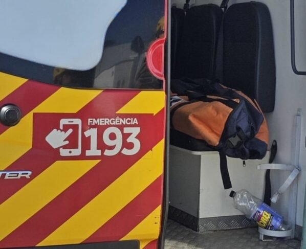 Imagem da ambulância