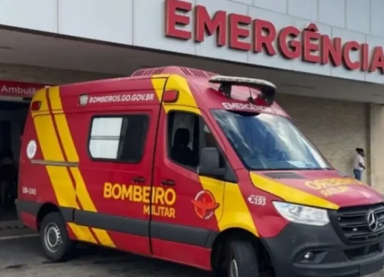 Viatura do Corpo de Bombeiros Militar participou do atendimento da ocorrênica